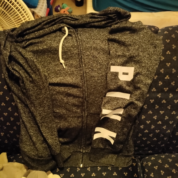 Victoria's secret hoodies sz large euc some only worn once or twice - Picture 4 of 15